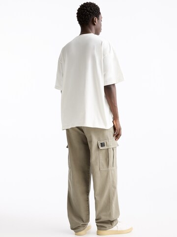 Wide leg Pantaloni cargo di Pull&Bear in verde