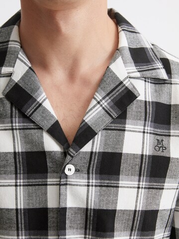 Marc O'Polo Shirt ' Homey Flanell ' in Black