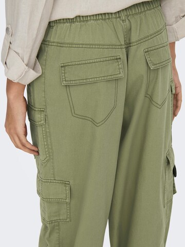 ONLY - Tapered Pantalón cargo 'Stine' en verde