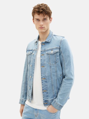 TOM TAILOR Between-season jacket in Blue: front