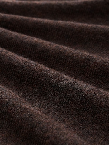 TOM TAILOR DENIM Sweater in Brown