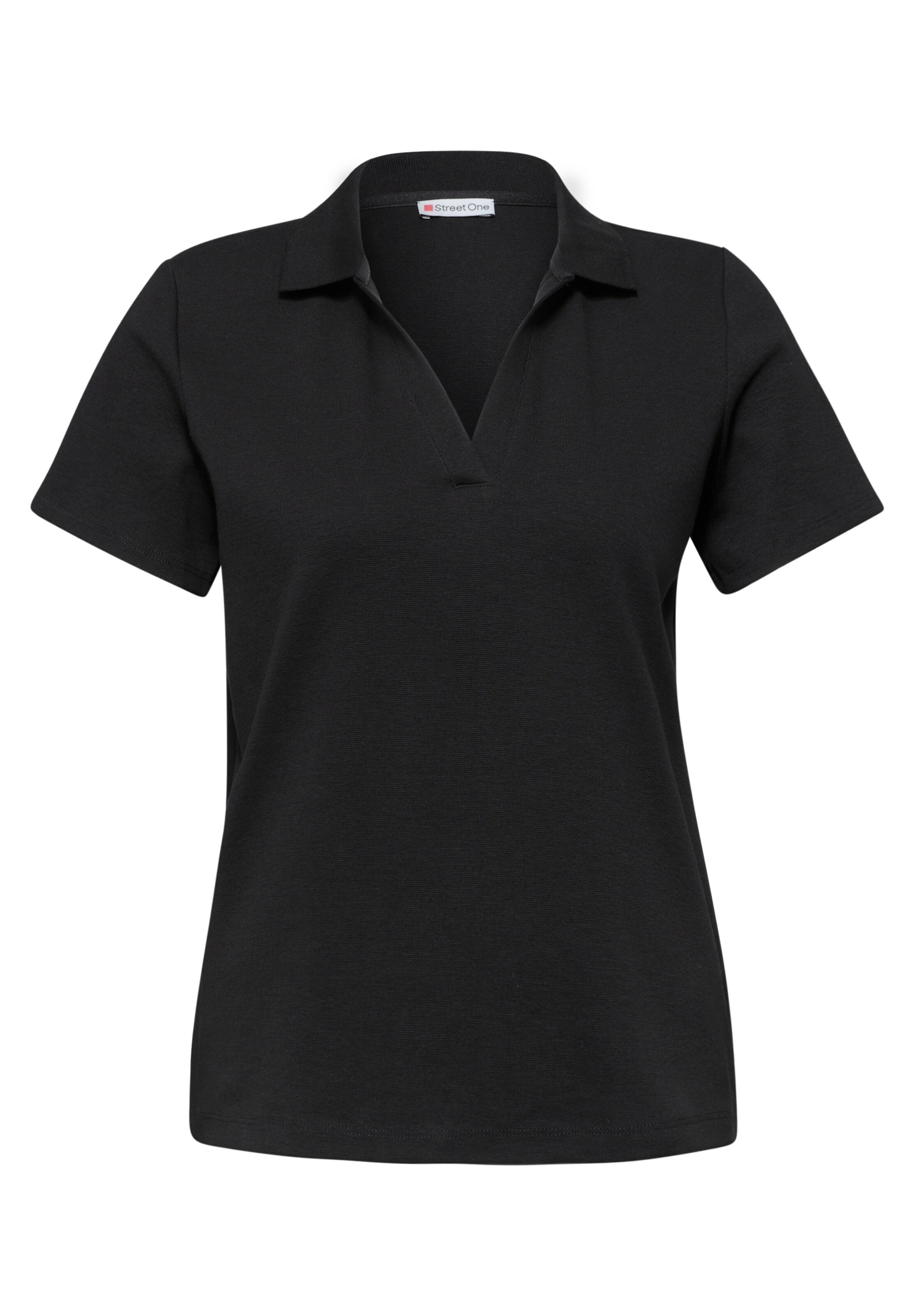 STREET ONE Shirt in Schwarz: Vorderseite