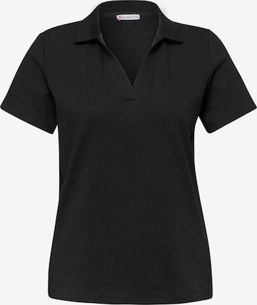 STREET ONE Shirt in Schwarz: Vorderseite