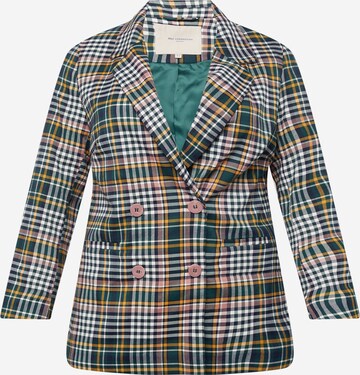 ONLY Carmakoma Blazer 'DITA' in Green: front