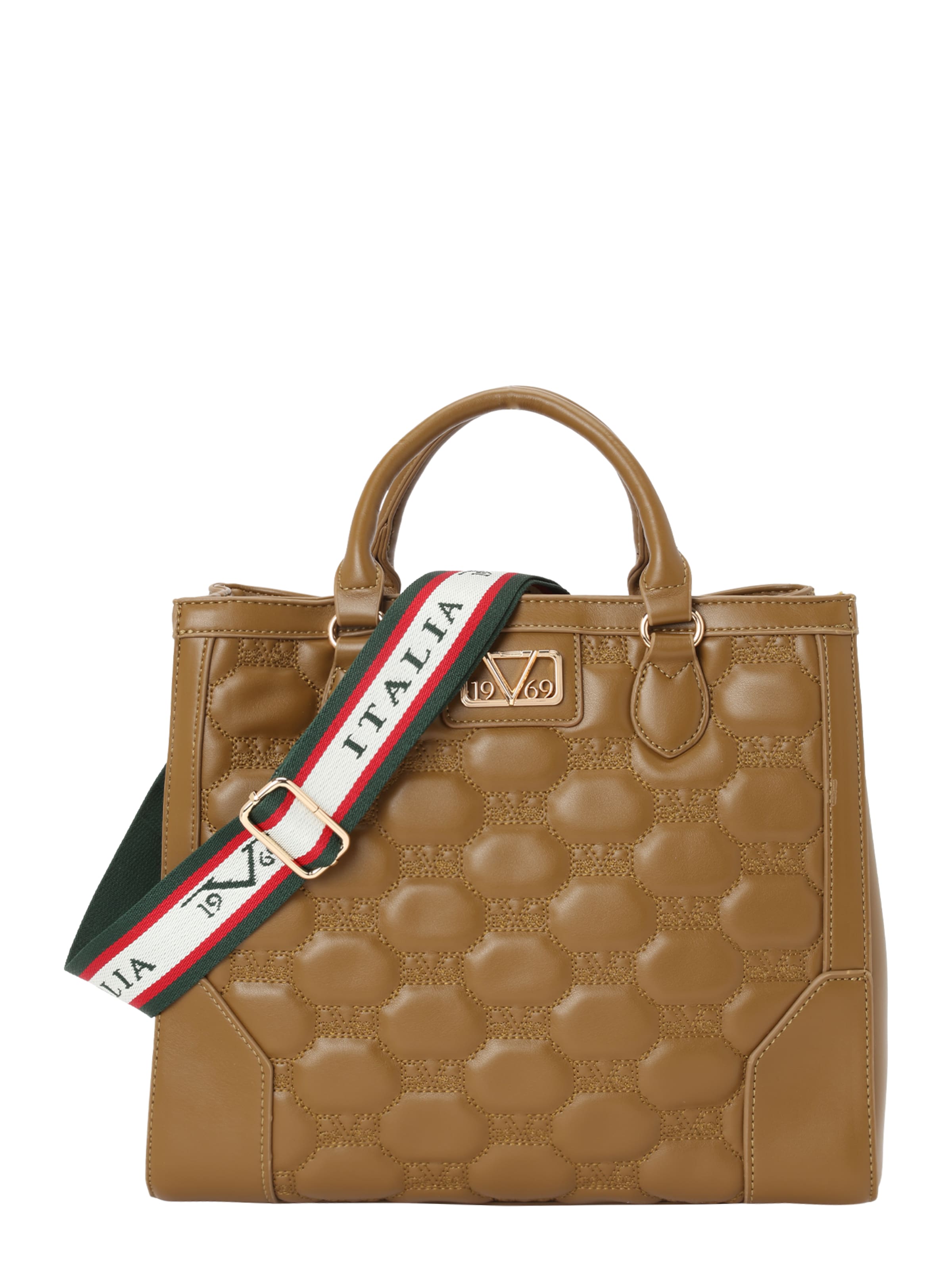 19V69 ITALIA Håndtaske 'Ella' i brun: forside