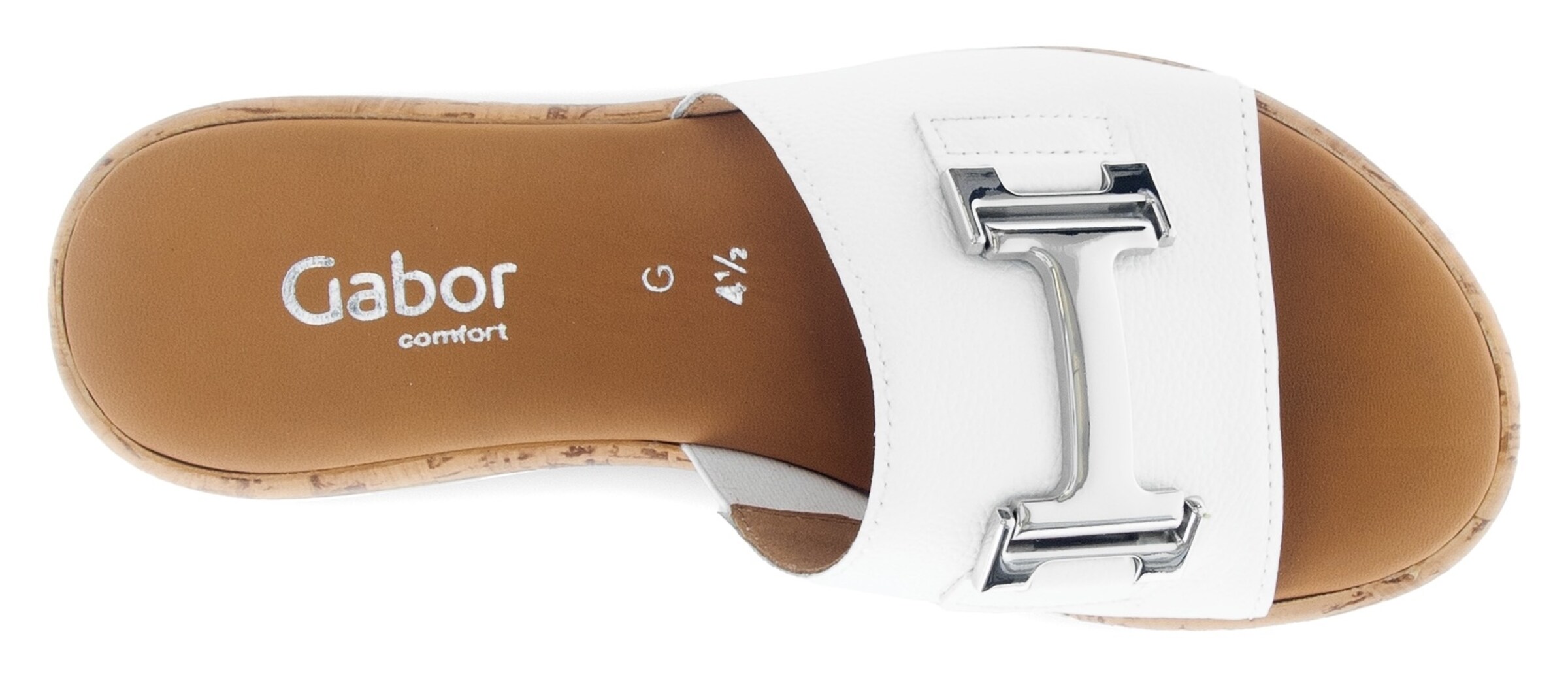 Zoccoletto di GABOR in bianco