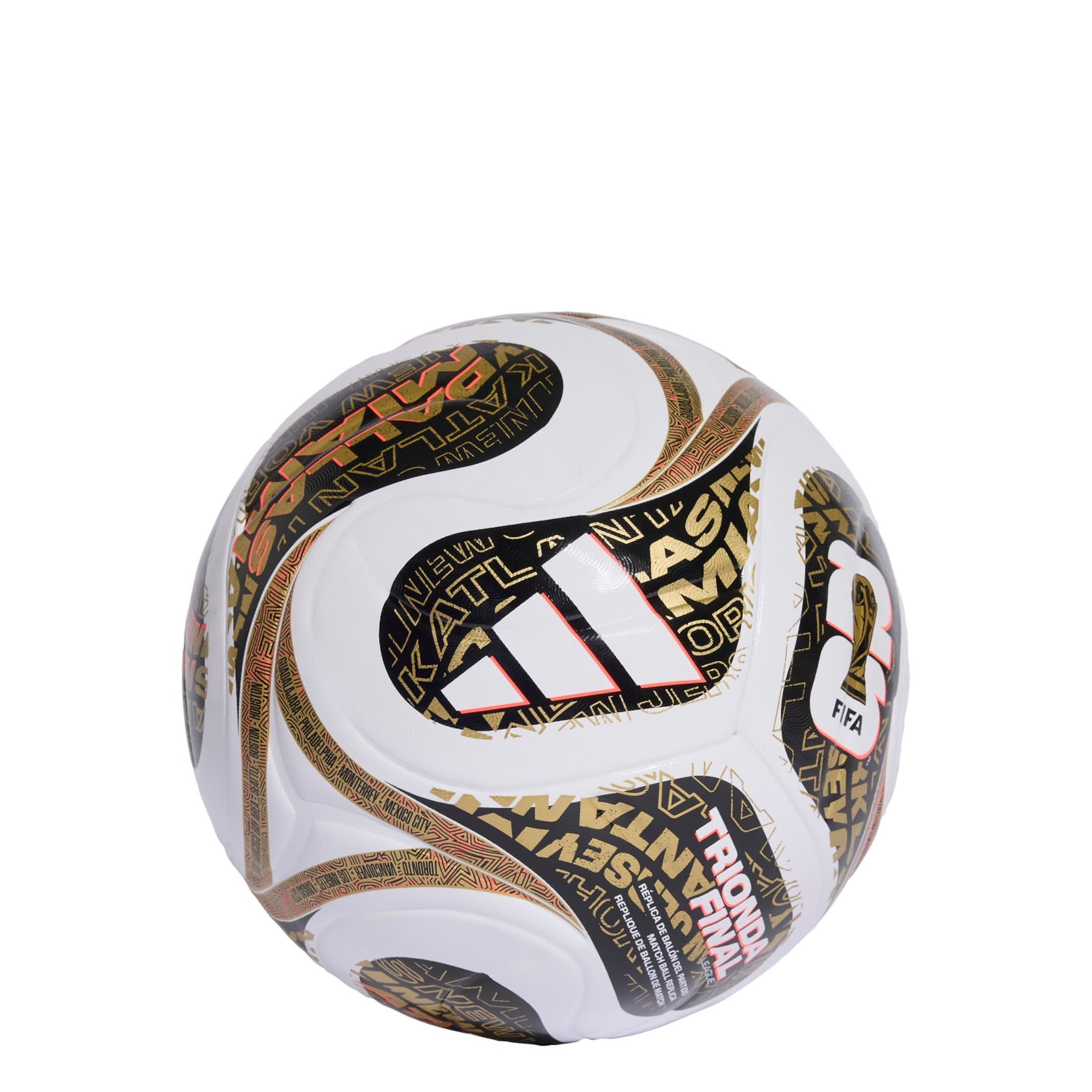 Pallone ' FIFA Fussball-Weltmeisterschaft 26™ Trionda' di ADIDAS PERFORMANCE in bianco: frontale