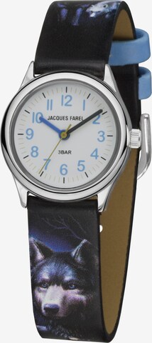 Jacques Farel Watch in Black: front