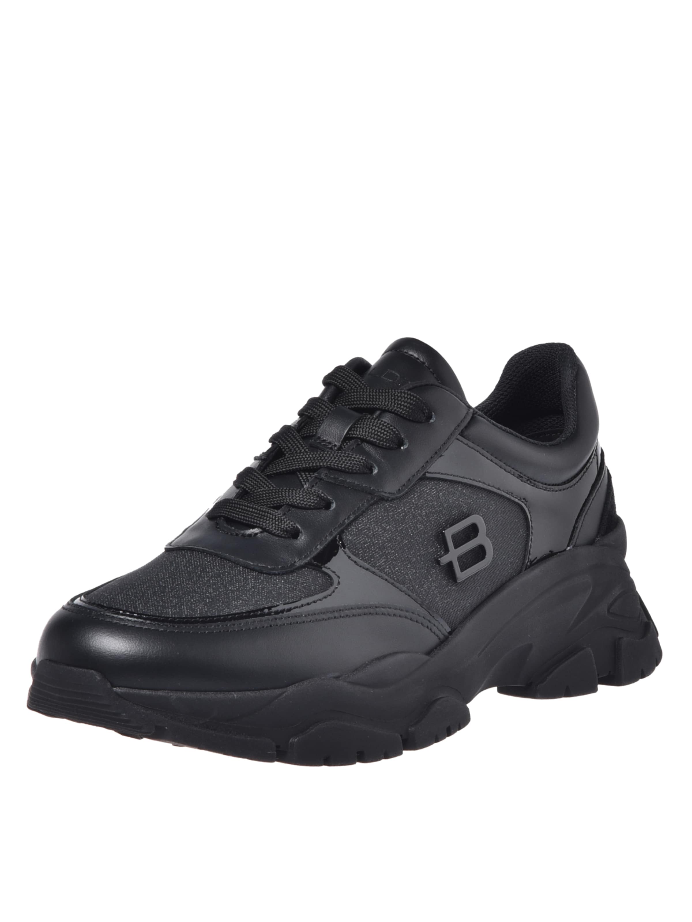 BALDININI Platform trainers in Black: front