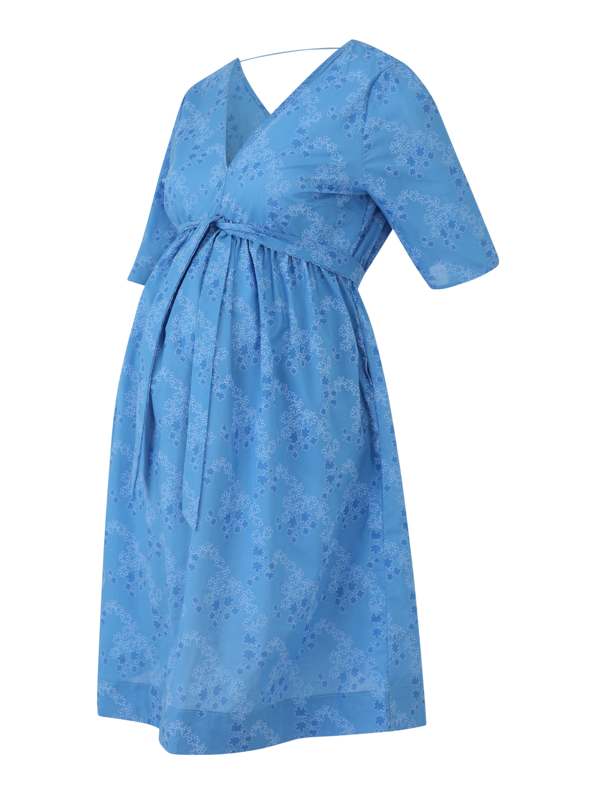 MAMALICIOUS Kleid 'LANDIE' in blau / himmelblau / hellblau, Produktansicht