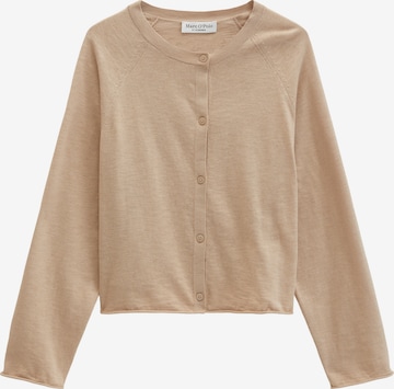 Cardigan Marc O'Polo en beige : devant