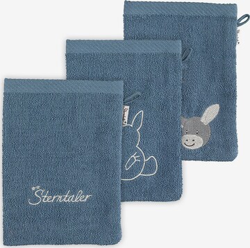 STERNTALER Washcloth 'Emmi' in Blue: front