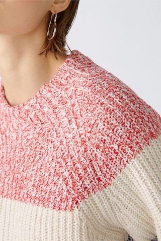 Pull-over OUI en rouge