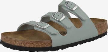 BIRKENSTOCK Muiltjes 'Florida' in Blauw: voorkant