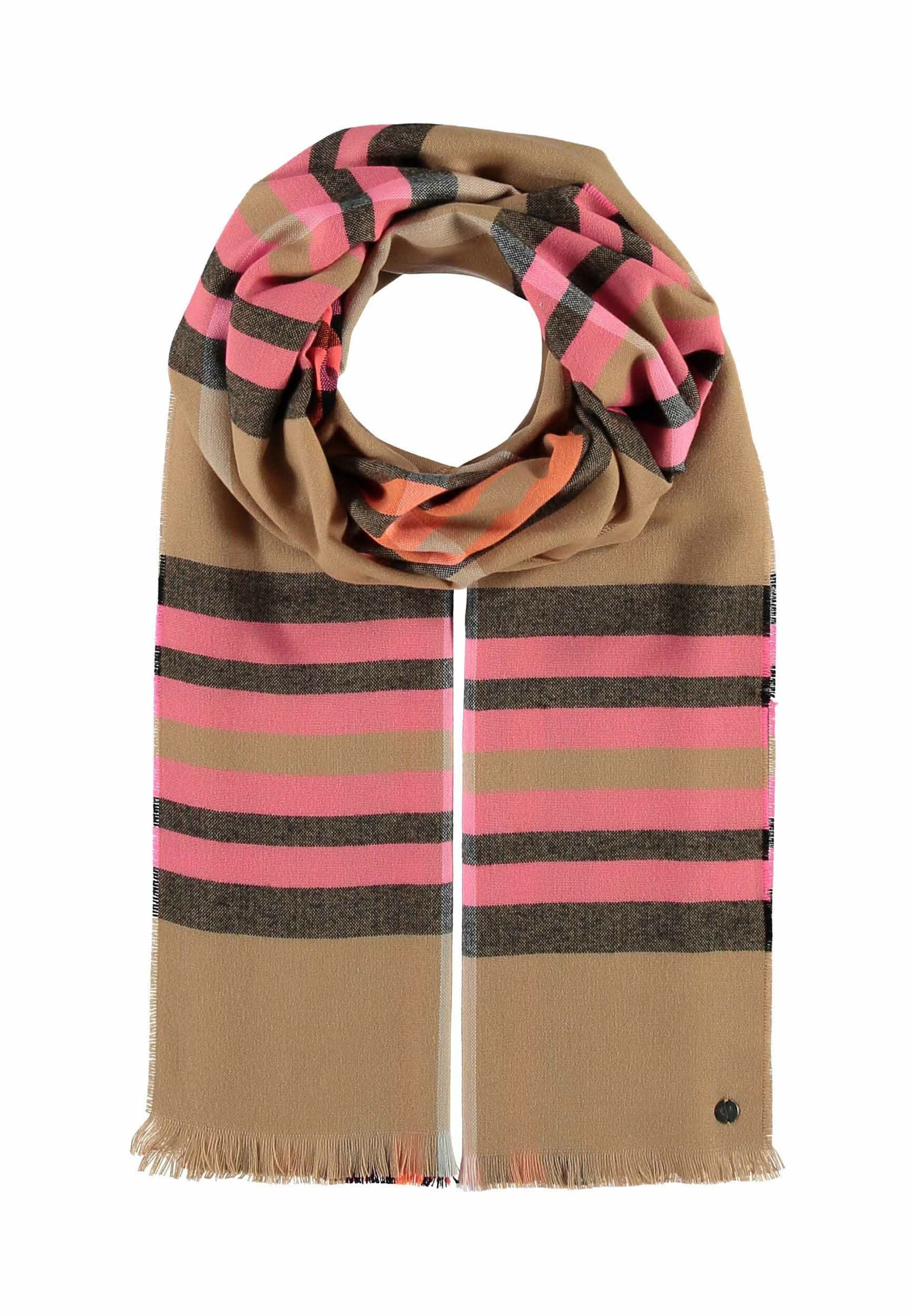 FRAAS Scarf in Brown: front