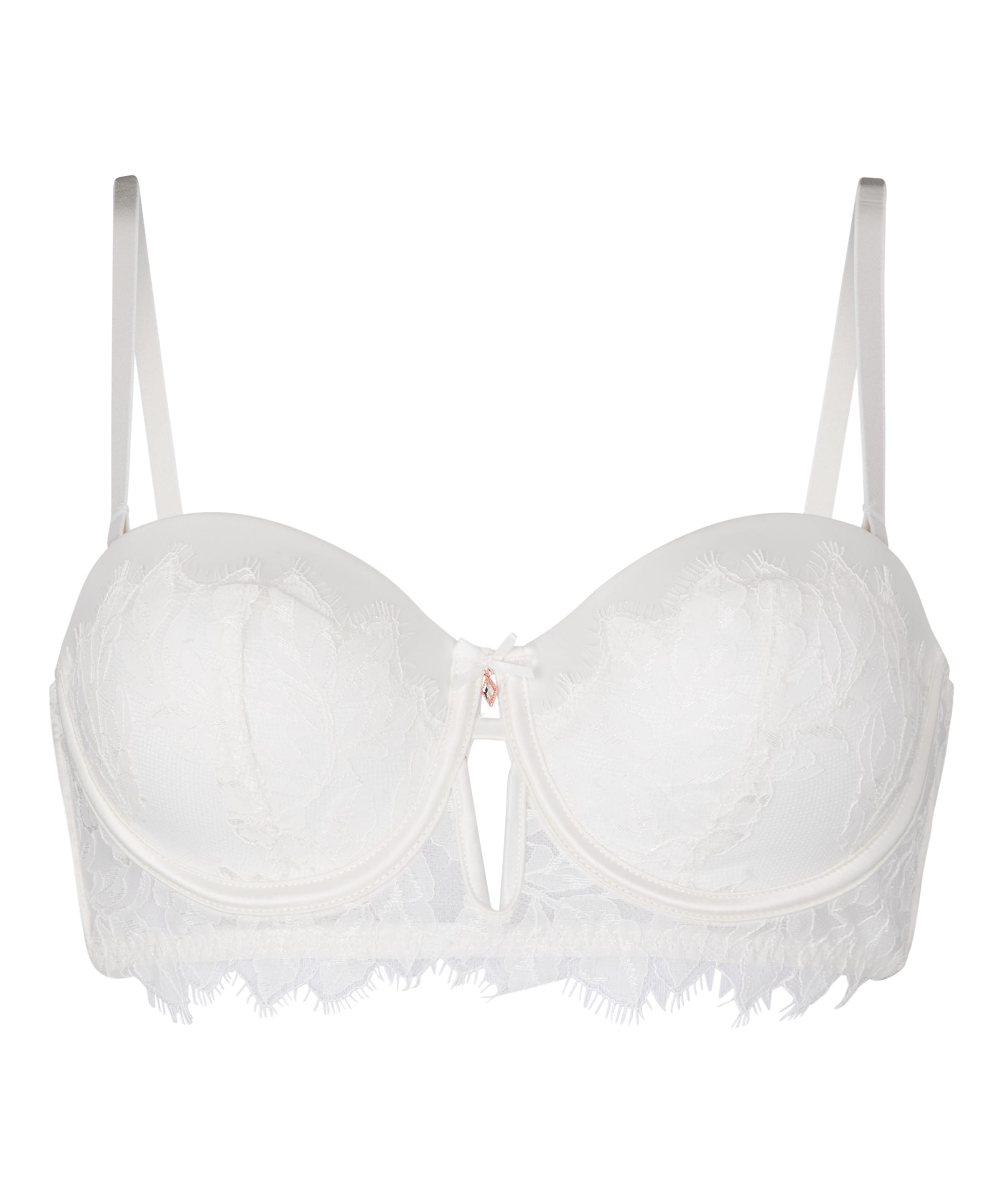Hunkemöller Balconette BH in Wit: voorkant