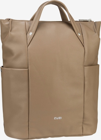 Sac à dos 'Pia PIR150' ZWEI en marron : devant