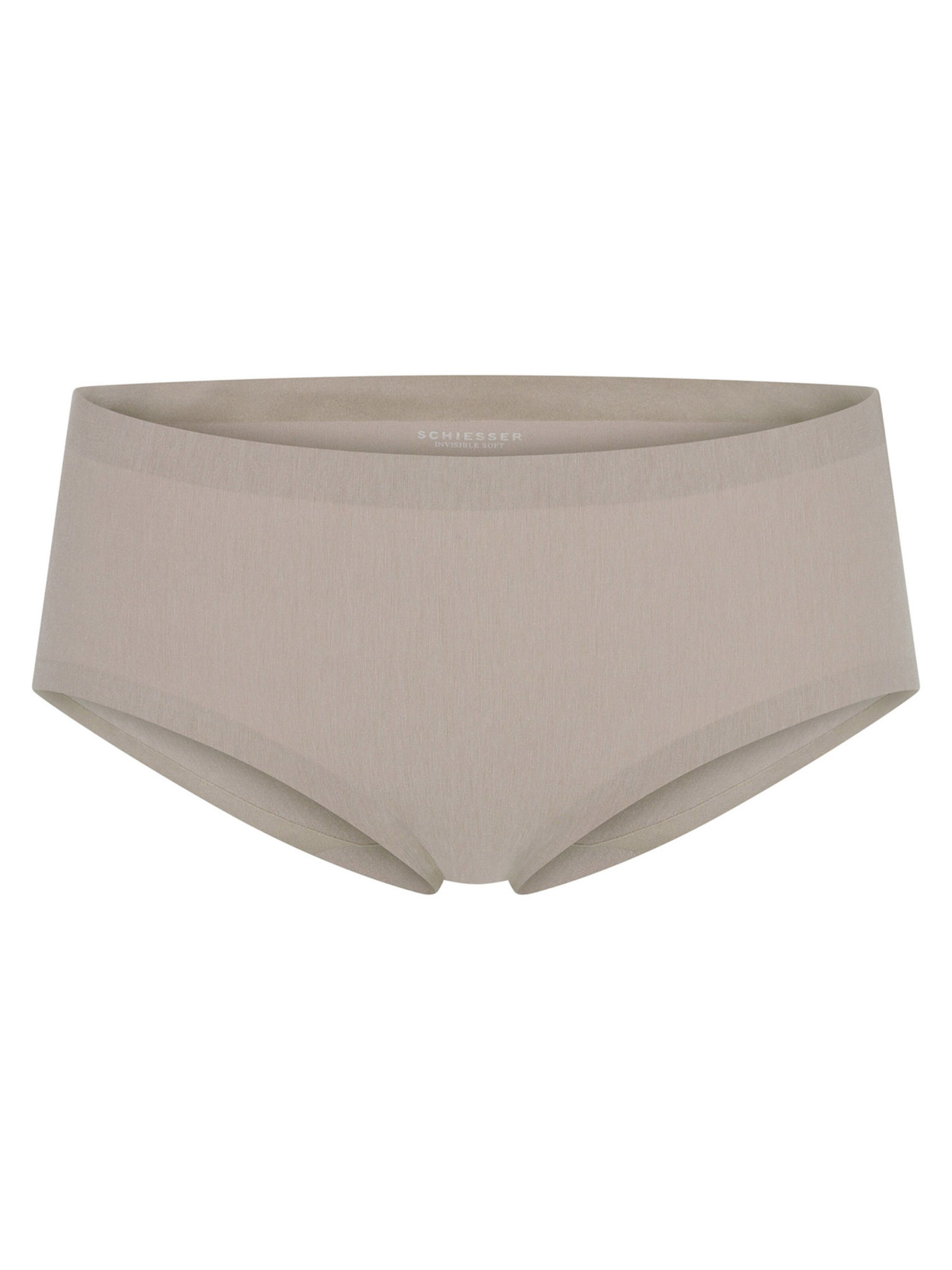 SCHIESSER Panty ' Invisible Cotton ' in Grey: front