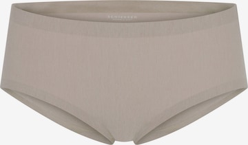 SCHIESSER Panty ' Invisible Cotton ' in Grey: front
