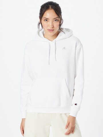 Champion Authentic Athletic Apparel Sweatshirt in White: front