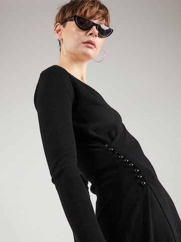 Derhy Knitted dress 'GAVINA' in Black