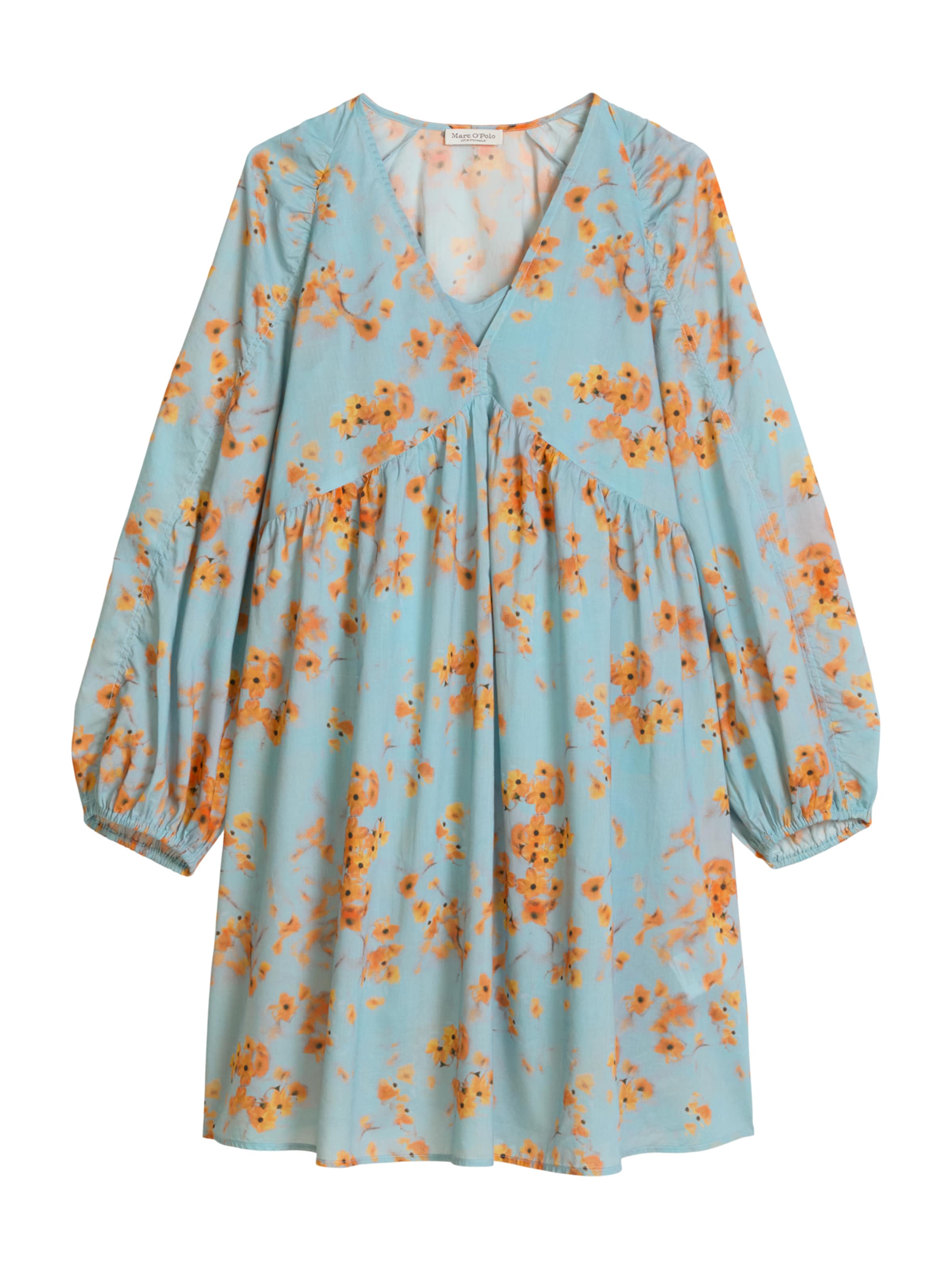 Marc O'Polo Zomerjurk in Blauw: voorkant