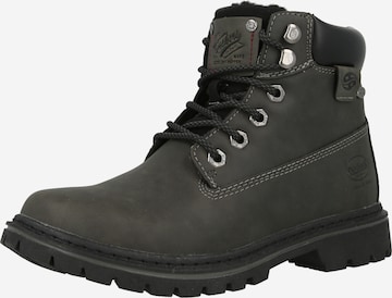 Dockers by Gerli Lace up bootie in Black ABOUT YOU