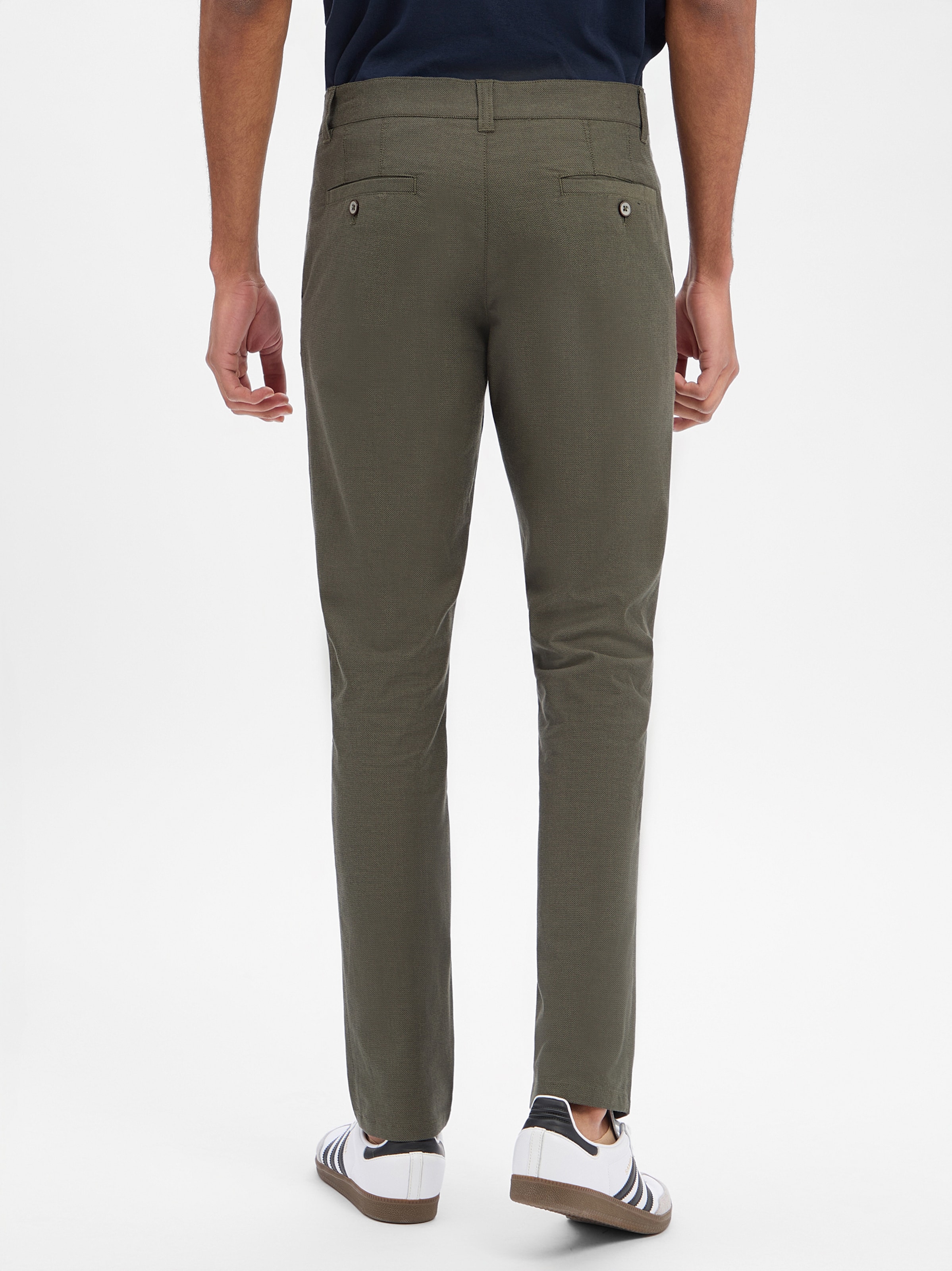 Pantalon chino Finshley & Harding en vert