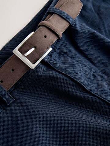 Next Regularen Chino hlače | modra barva