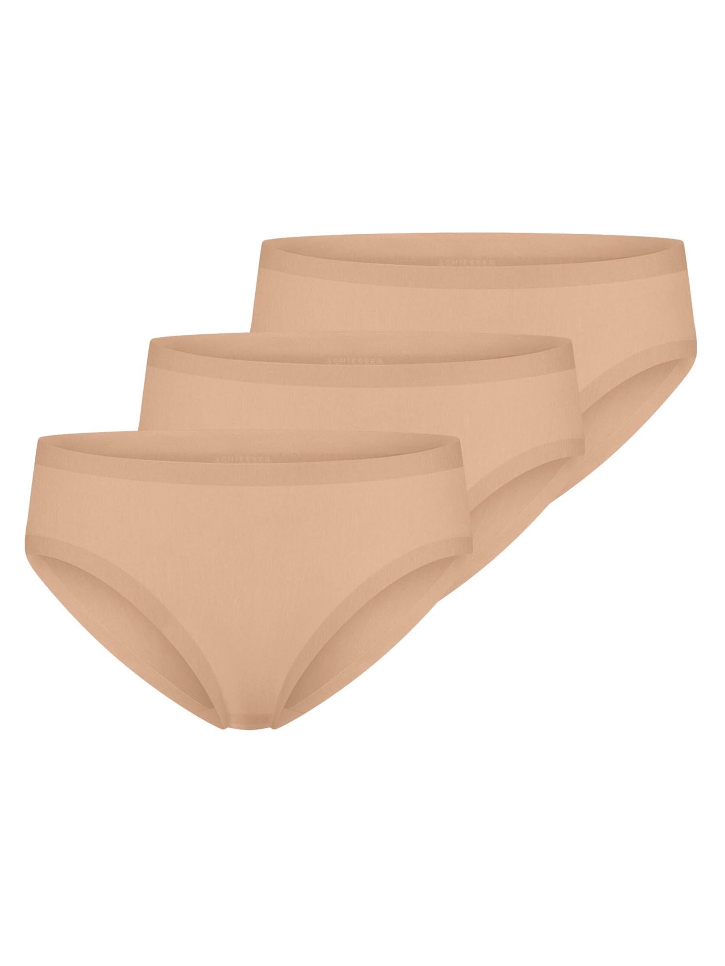 SCHIESSER Panty 'Invisible Cotton' in Brown: front