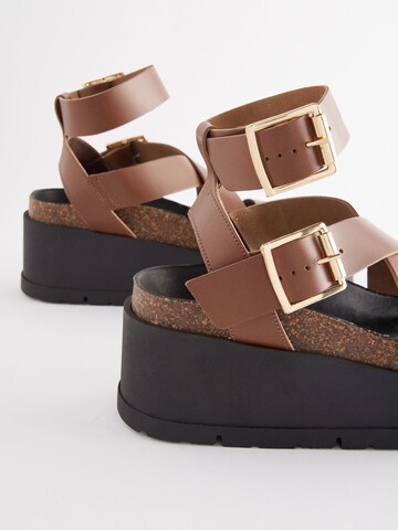 Next Sandal in Brown