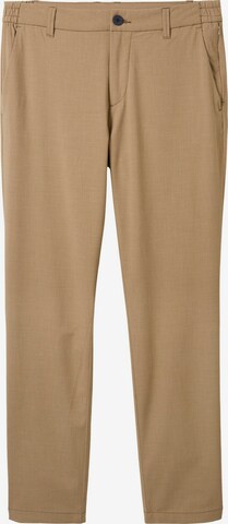 TOM TAILOR - regular Pantalón chino en beige: frente