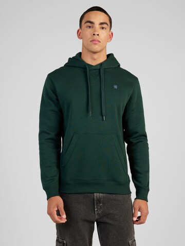 G-Star RAW - Sweatshirt em verde: frente