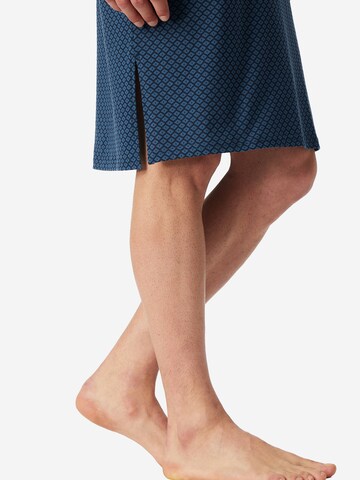 SCHIESSER - Pijama largo 'Essentials' en azul
