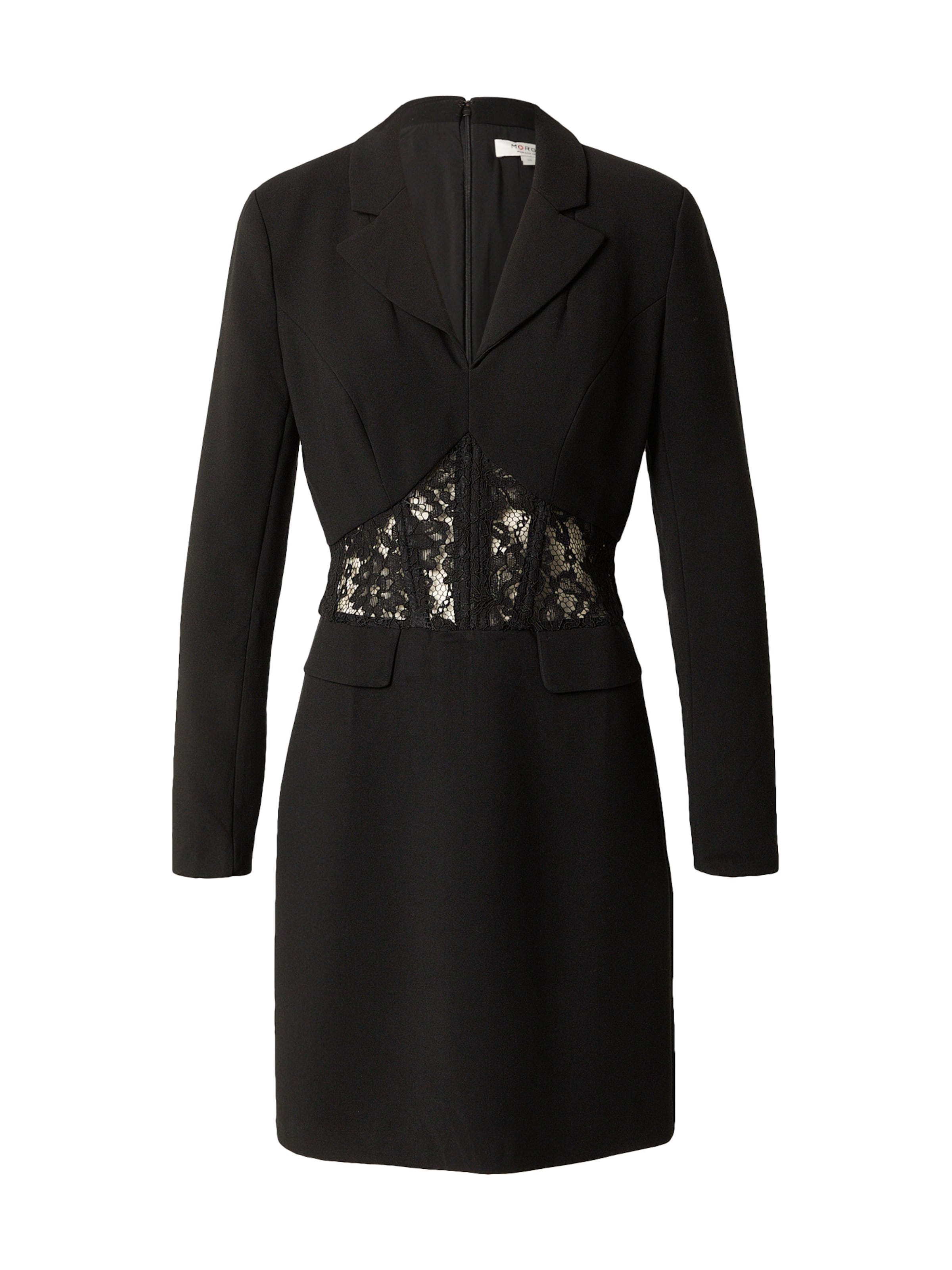 Morgan Φόρεμα '241-RCORSE' σε μαύρο: μπροστά
