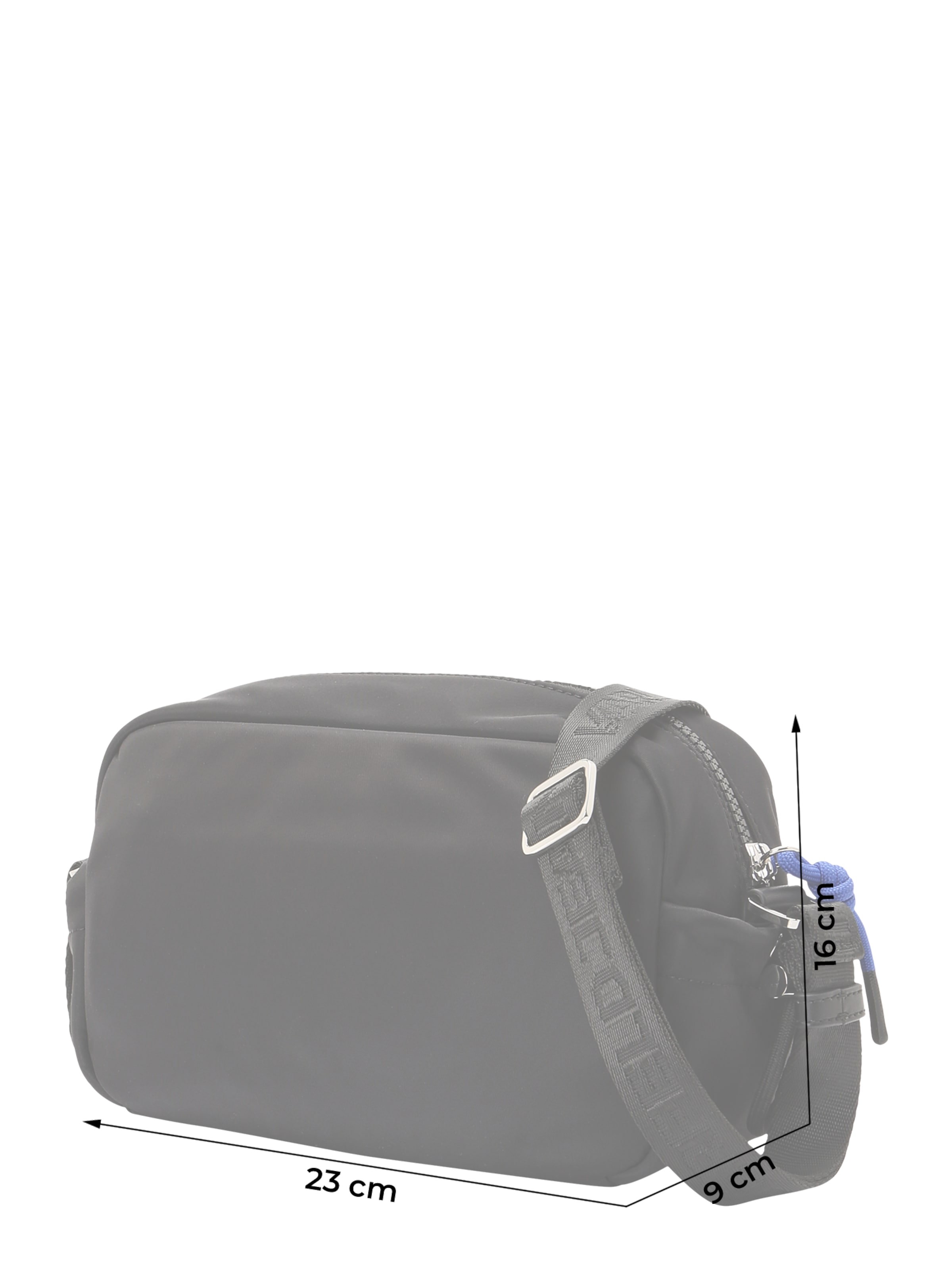 KARL LAGERFELD JEANS Taška cez rameno 'Street Camera' - Čierna