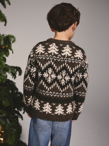 Pull-over 'Christmas' Next en marron