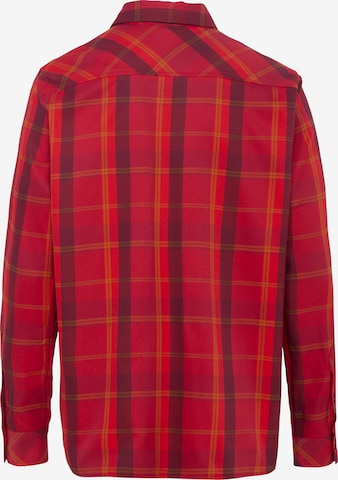 VAUDE Regular fit Functioneel overhemd 'Neshan' in Rood