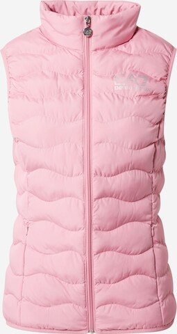 EA7 Emporio Armani Vest in Pink: front