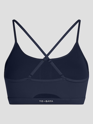 YO-GAYA Bustier Sport bh 'Ultra Bra' in Blauw