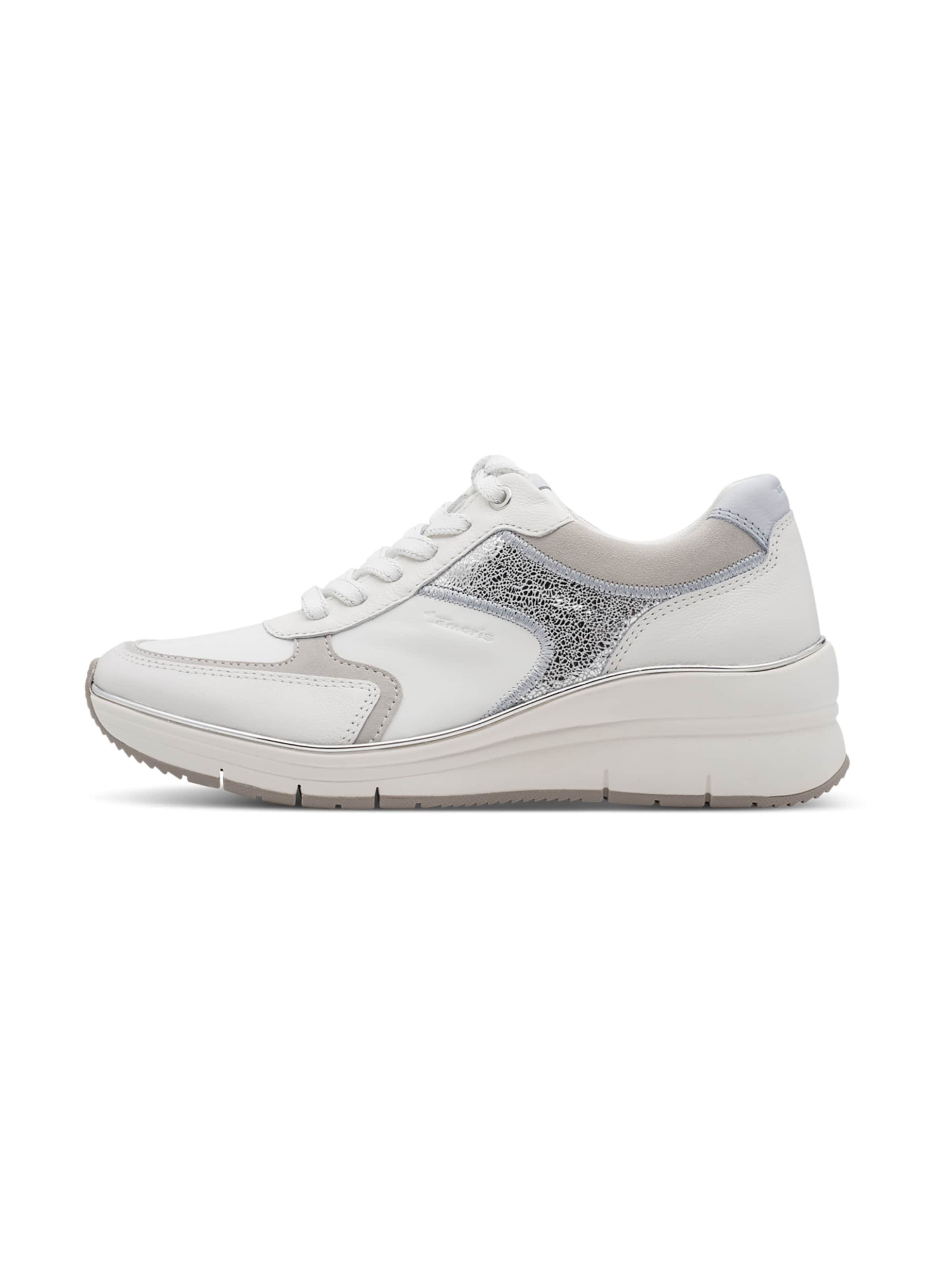 Tamaris Platform trainers in White