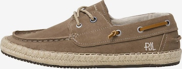 Mocassin 'Tourist Deck' Pepe Jeans en beige : devant