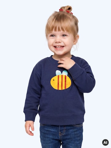 MelaDi Sweatshirt 'Biene'‌‌ in Blau