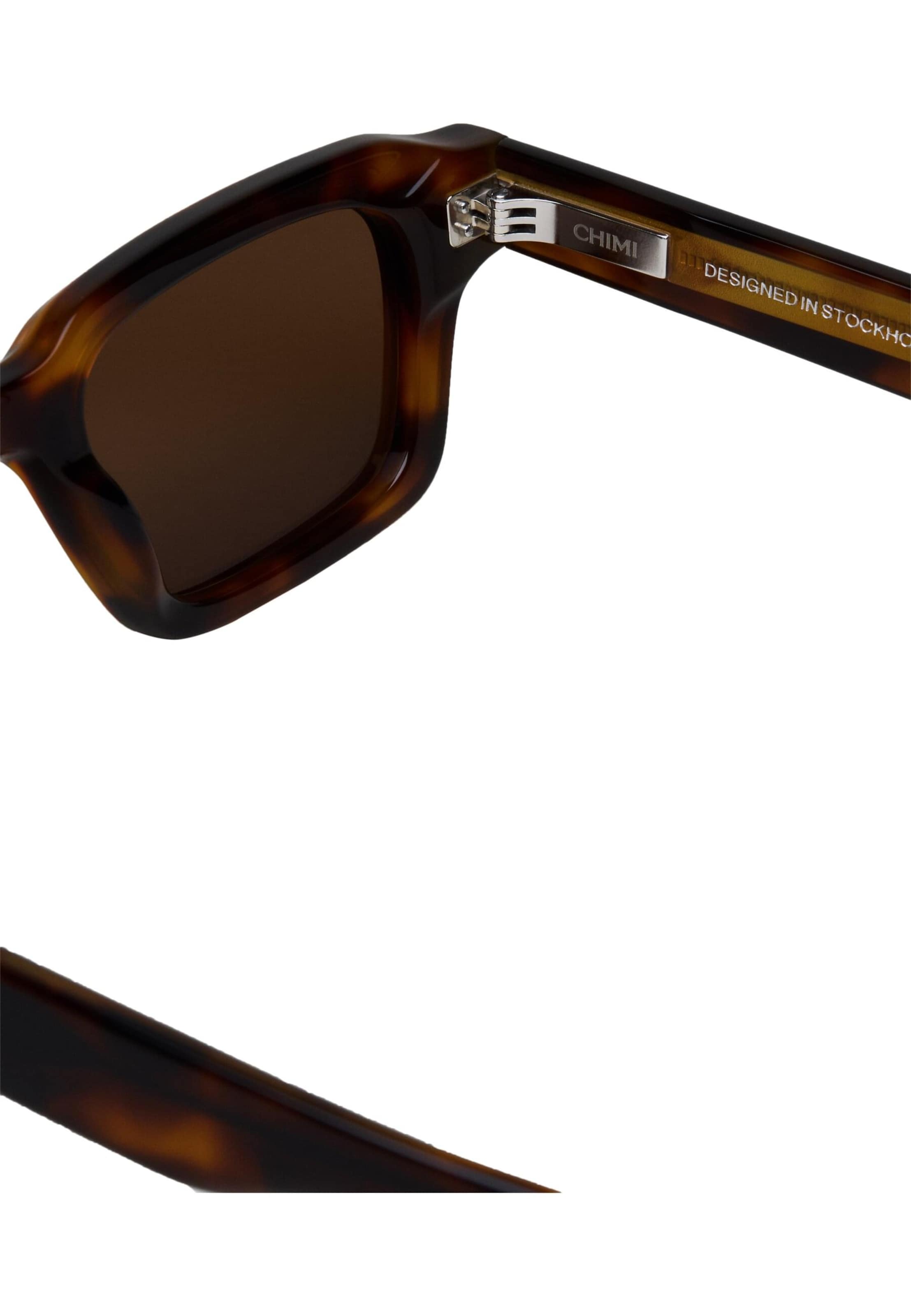CHIMI Sonnenbrille in Braun