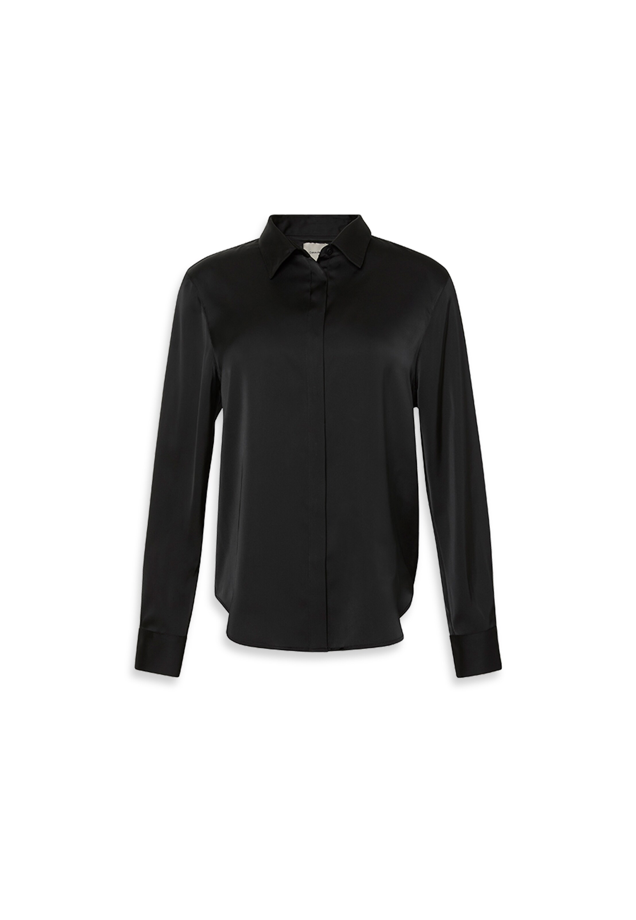 Calvin Klein Blouse in Black: front