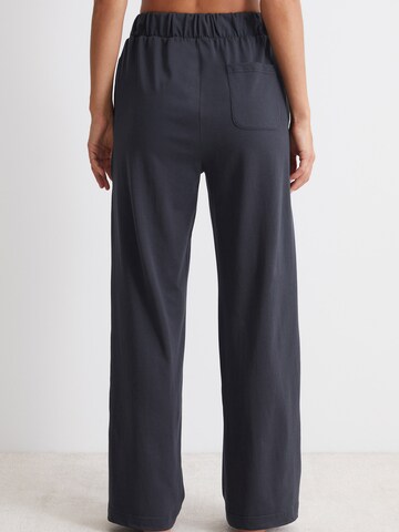 Marc O'Polo Pyjamahose ' Heavy Jersey ' in Blau