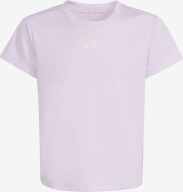 T-Shirt fonctionnel 'Essentials' ADIDAS PERFORMANCE en violet : devant