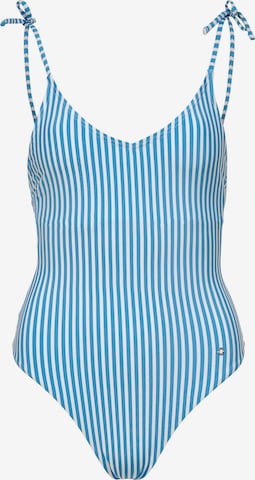 Bustier Maillot de bain 'Kitty' ONLY en bleu : devant