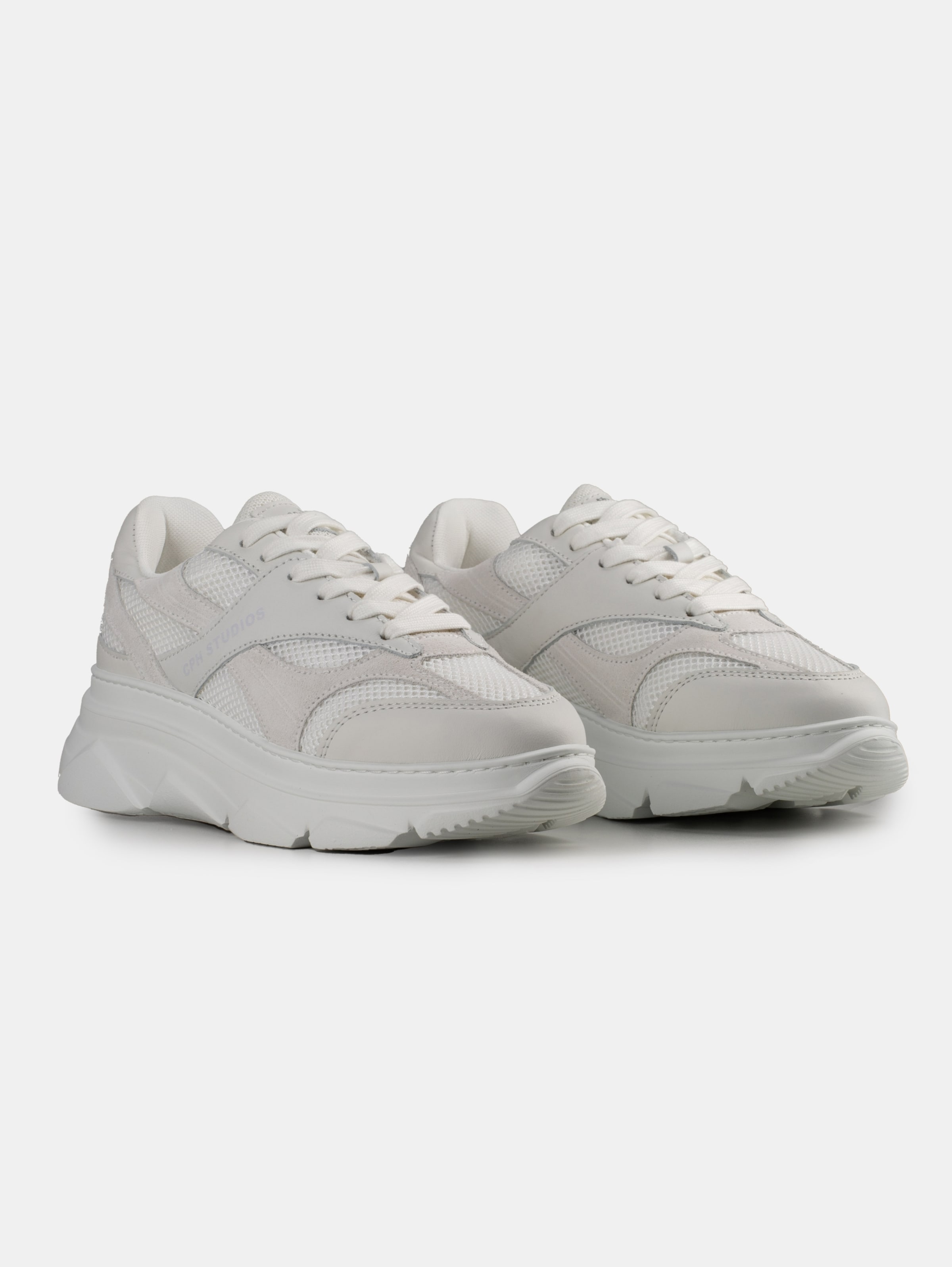 Copenhagen Studios Platform trainers 'CPH54' in White