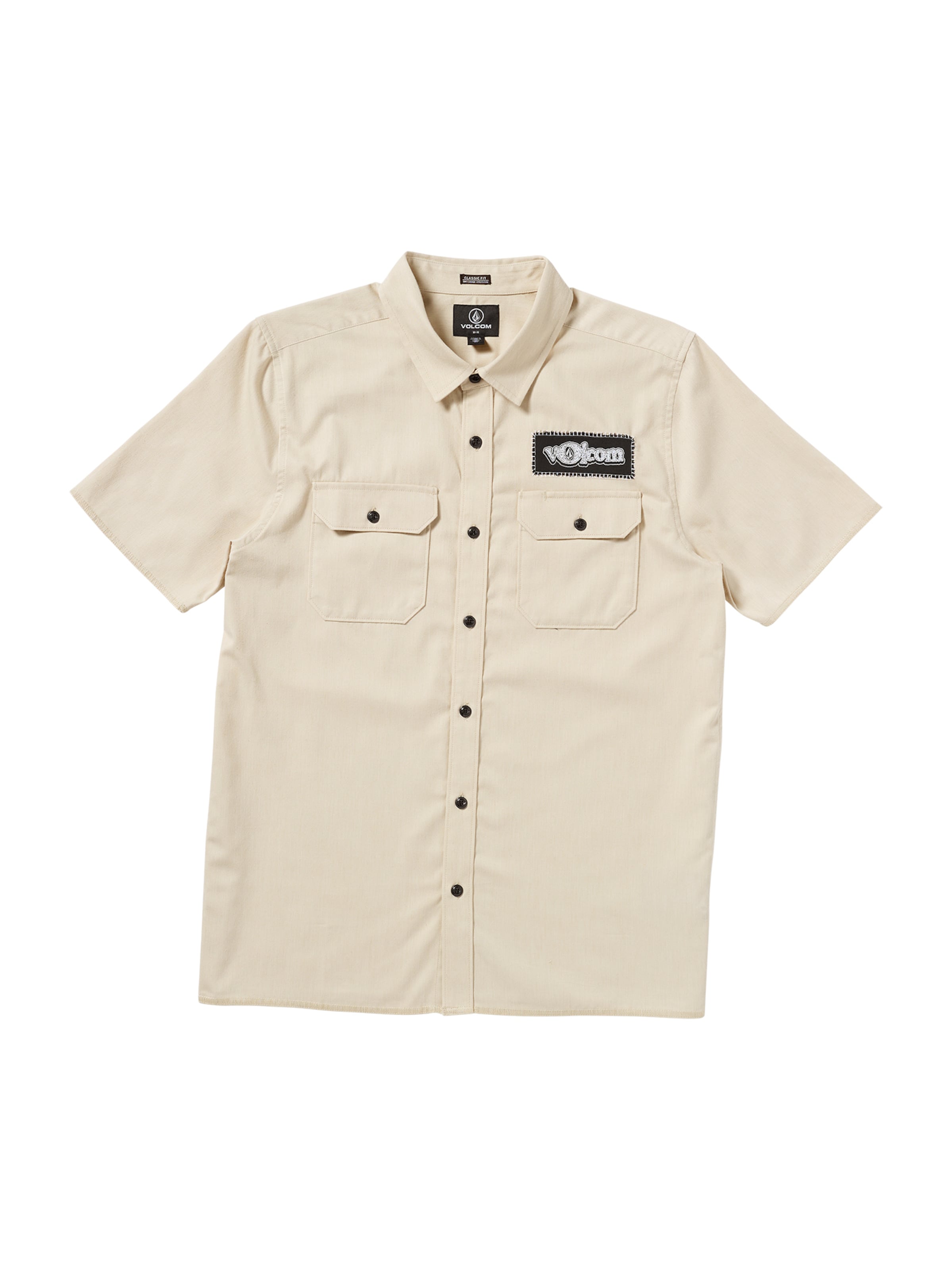 Volcom Shirt 'VOLCOM ENT' in Beige: Vorderseite